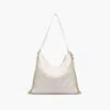 Like Dreams Women's Quilted Vegan Leather Convertible Shoulder Bag In Ivory In Multi