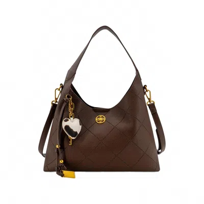 Like Dreams Women's Sadie Western Charm Shoulder Bag In Brown