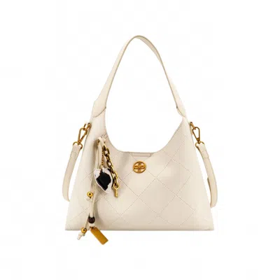 Like Dreams Women's Sadie Western Charm Shoulder Bag In Ivory In Orange