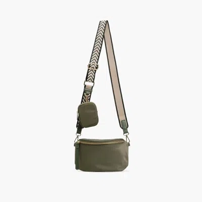 Like Dreams Women's Sasha Fanny Crossbody Bag In Olive In Green