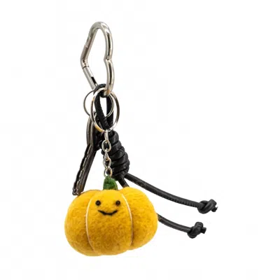 Like Dreams Women's Squash Bag Charm In Yellow In Gold