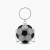 Like Dreams Women's Striker Rhinestone Soccer Clutch Bag In Silver/black In Silver