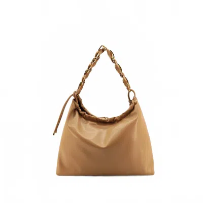 Like Dreams Women's Susan Oversized Vegan Slouchy Tote Bag In Beige In Sand