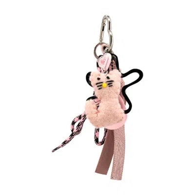 Like Dreams Women's Tofu Kitty Bag Charm In Blush In Pink