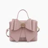Like Dreams Women's Zoey Double Bow Crossbody Bag In Mauve In Multi