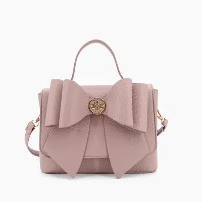Like Dreams Women's Zoey Double Bow Crossbody Bag In Mauve In Multi