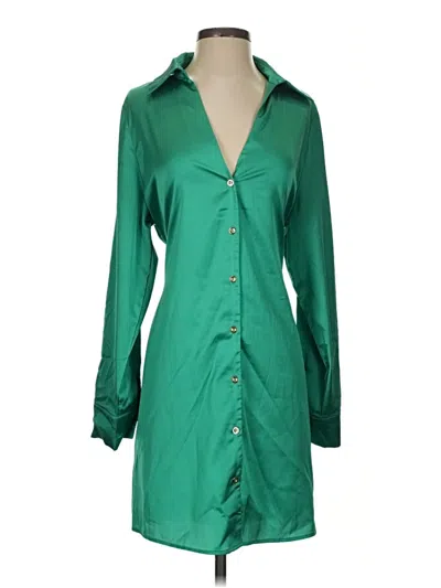 Pre-owned Like Love Long Sleeve Blouse In Green