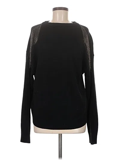 Pre-owned Like Love Pullover Sweater In Black