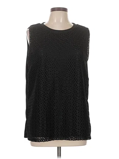 Pre-owned Like Love Sleeveless Blouse In Black
