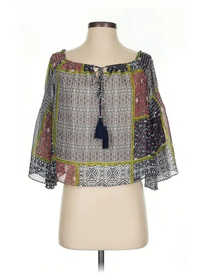 Likely 3/4 Sleeve Blouse In Green