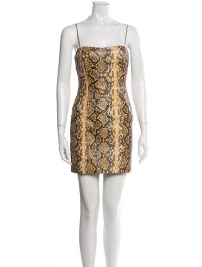 Pre-owned Likely Animal Print Mini Dress W/ Tags In Multi