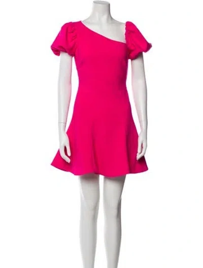 Pre-owned Likely Asymmetrical Mini Dress W/ Tags In Pink