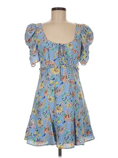 Pre-owned Likely Casual Dress In Blue