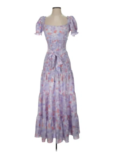Pre-owned Likely Casual Dress In Purple