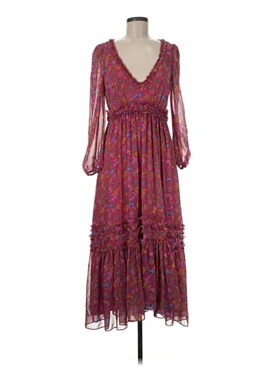 Pre-owned Likely Casual Dress In Purple