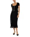 Likely Christine Midi Dress In Black