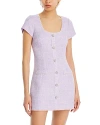 Likely Cira Embellished Tweed Minidress In Lilac