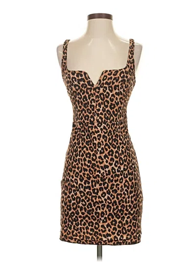 Pre-owned Likely Cocktail Dress In Brown