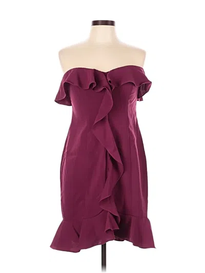 Pre-owned Likely Cocktail Dress In Burgundy
