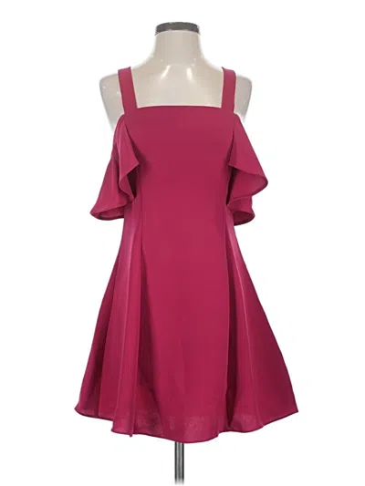 Pre-owned Likely Cocktail Dress In Burgundy