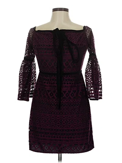 Pre-owned Likely Cocktail Dress In Burgundy