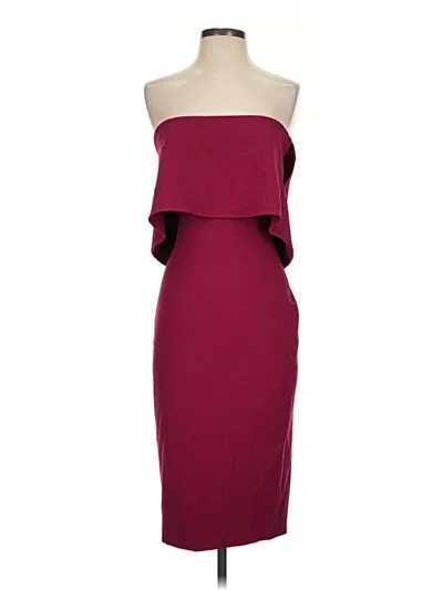 Pre-owned Likely Cocktail Dress In Burgundy
