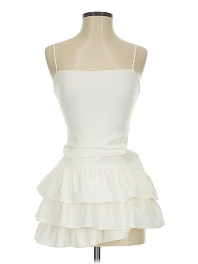 Pre-owned Likely Cocktail Dress In White