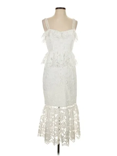 Pre-owned Likely Cocktail Dress In White