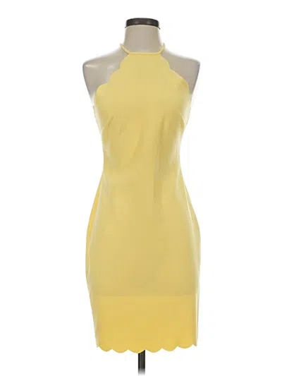 Pre-owned Likely Cocktail Dress In Yellow