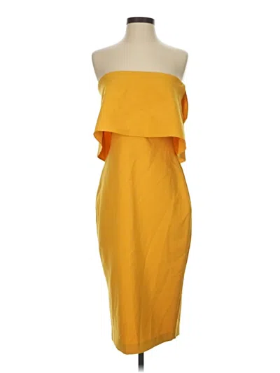 Pre-owned Likely Cocktail Dress In Yellow