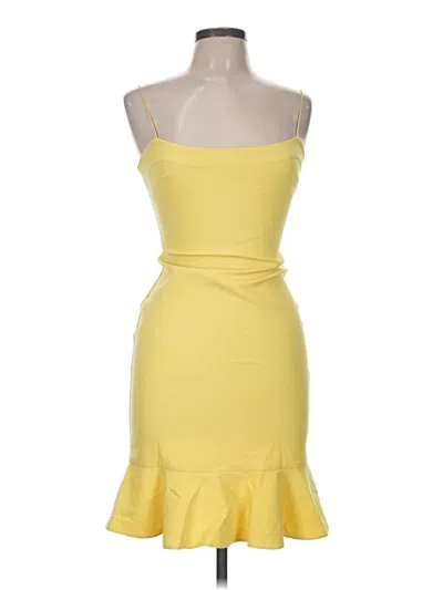 Pre-owned Likely Cocktail Dress In Yellow