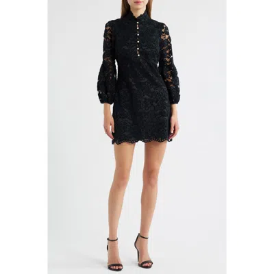 Likely Coretta Lace Minidress In Black