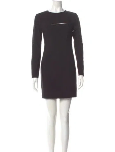 Pre-owned Likely Crew Neck Mini Dress In Gray