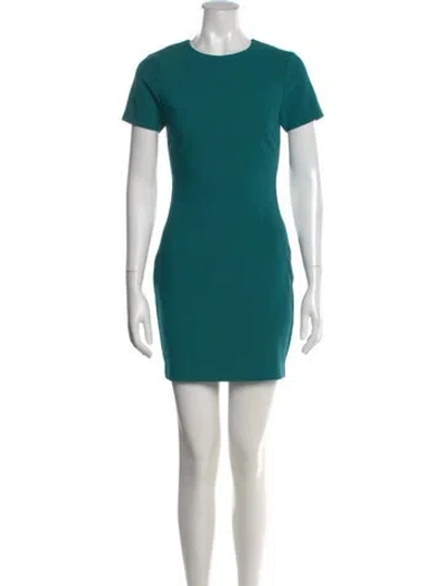 Pre-owned Likely Crew Neck Mini Dress In Multi