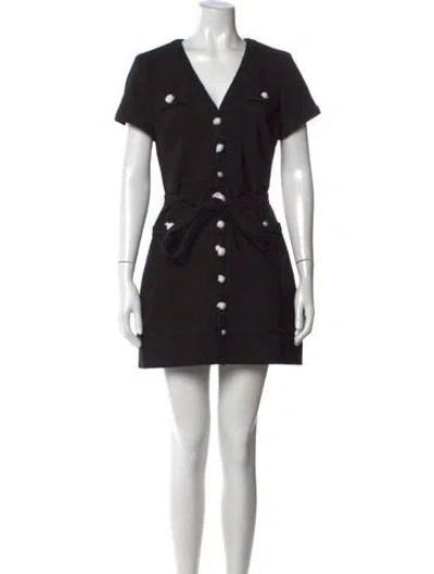 Pre-owned Likely Crew Neck Mini Dress W/ Tags In Black
