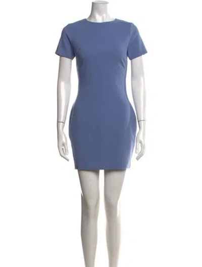 Pre-owned Likely Crew Neck Mini Dress W/ Tags In Blue