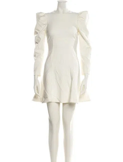 Pre-owned Likely Crew Neck Mini Dress W/ Tags In Neutral