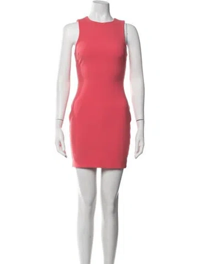 Pre-owned Likely Crew Neck Mini Dress W/ Tags In Pink