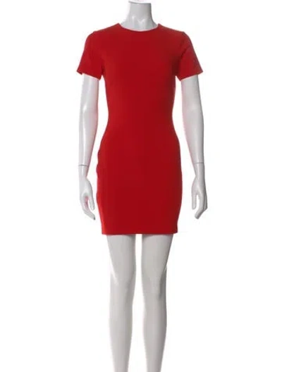 Pre-owned Likely Crew Neck Mini Dress W/ Tags In Red
