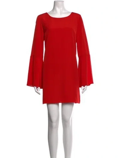 Pre-owned Likely Crew Neck Mini Dress W/ Tags In Red