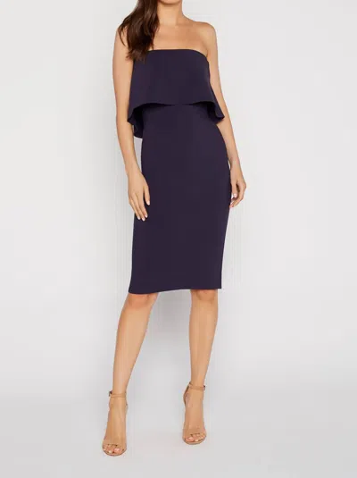 Likely Driggs Dress In Navy In Blue