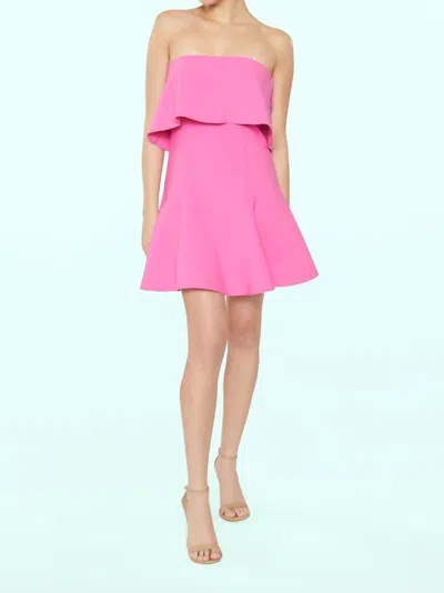 Likely Flouncy Driggs Dress In Pink Sugar In Multi