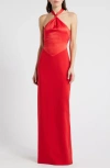 Likely Francesca Gown In Scarlet
