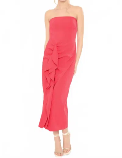 Likely Frida Midi Dress In Pinkberry