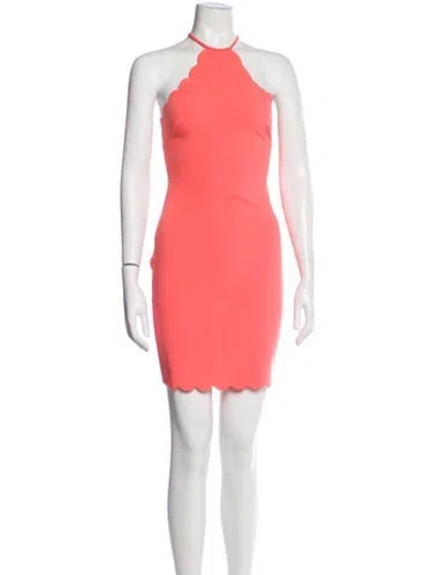 Pre-owned Likely Halterneck Mini Dress In Pink