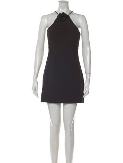 Pre-owned Likely Halterneck Mini Dress W/ Tags In Gray