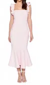 Likely Hara Long Dress In Pink In Pink