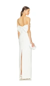 Likely Helen Strapless Gown In White
