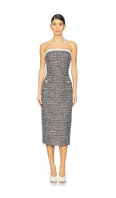 Likely Jules Dress In Black,white