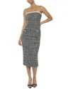 Likely Jules Wool-blend Dress In Blue